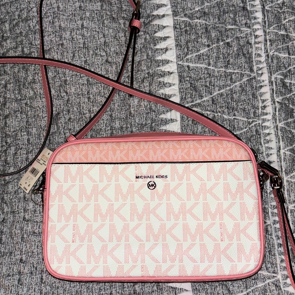 Michael Kors Jet Set Charm Camera Crossbody NWT $198 Retail